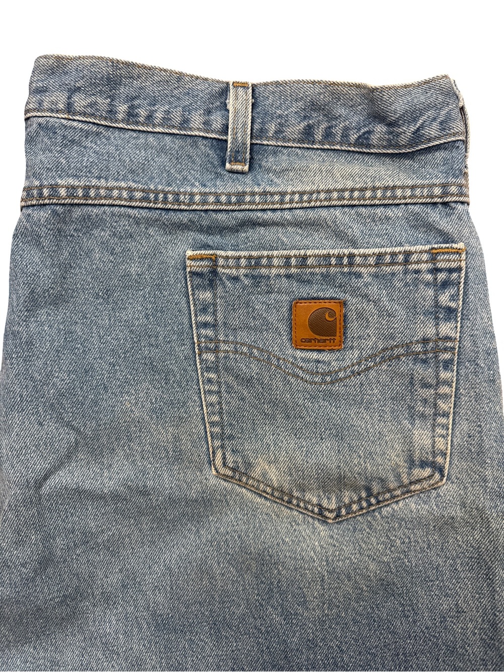 Vintage Carhartt Traditional Fit Men’s Jeans Size 46x32 B18 STW Faded Workwear